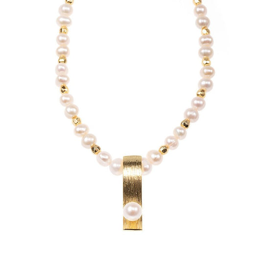 AYZEL™ Pearl Pendant Necklace for Women