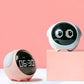 AYZEL™ Cute Pixel Digital Alarm Clock with Night Light & Emoticons