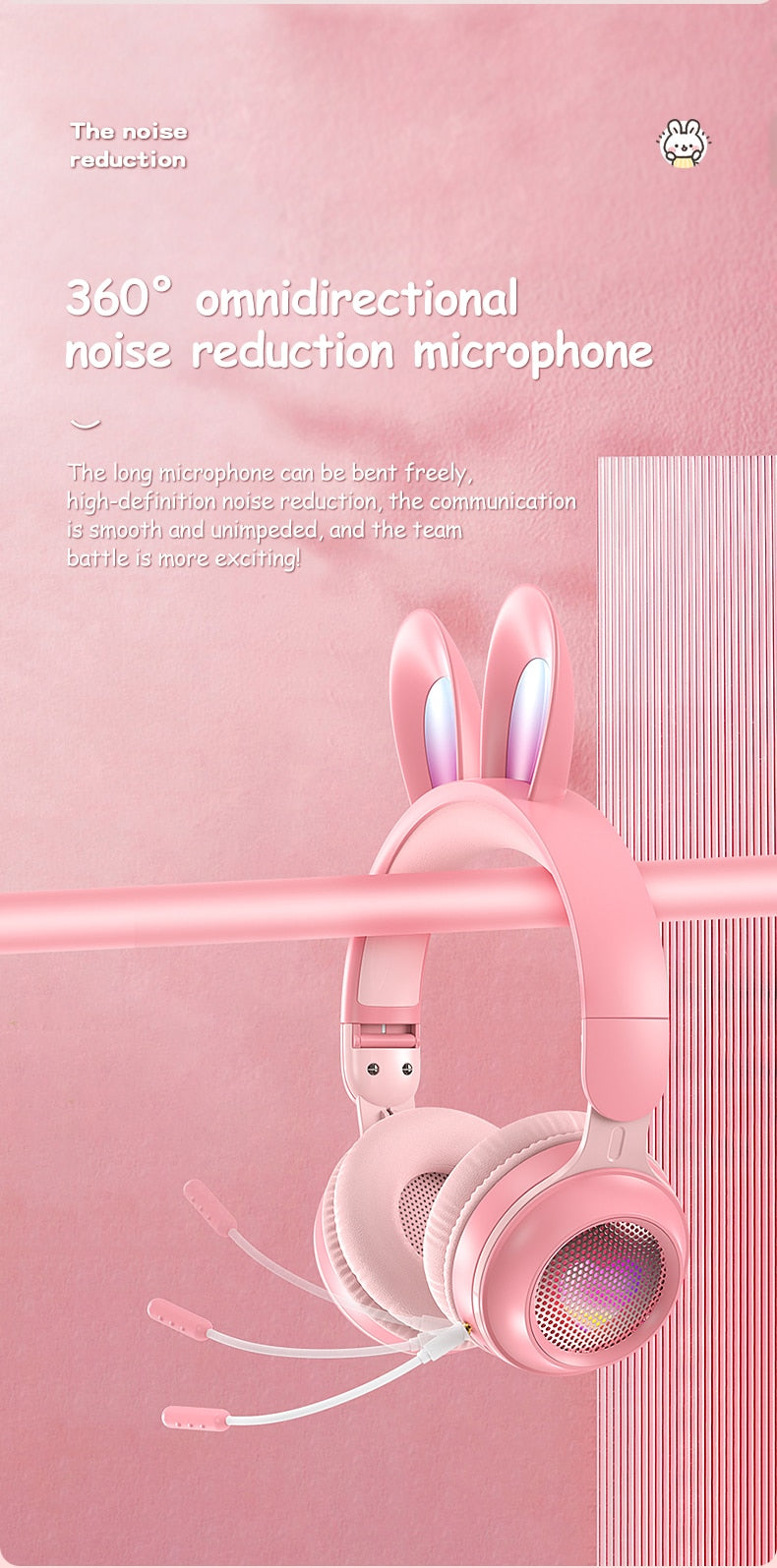 AYZEL™ Rabbit Ear Wireless Headphones