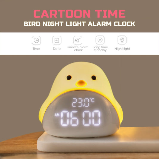AYZEL™ Multi-Functional Cartoon Bird Smart Clock