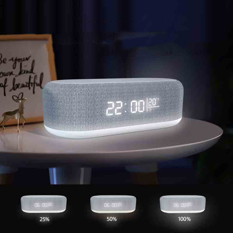AYZEL™ 4-in-1 Night Lamp Alarm Clock with Wireless Charger