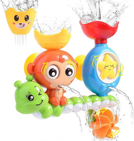 AYZEL™ Happy Bath-Time Water Spray Bath Toy Set
