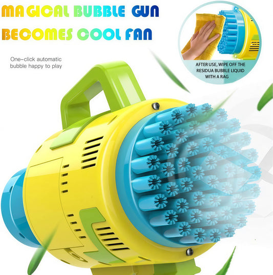 AYZEL™ Rocket 48-Hole Electric Bubble Machine