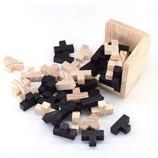AYZEL™ Luban 3D Interlocking Wooden Puzzle Toy