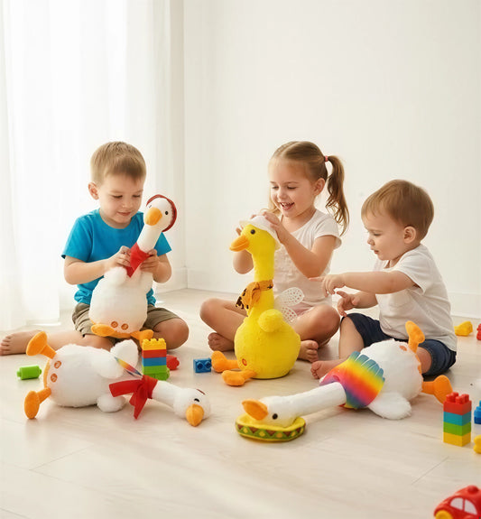 AYZEL™ Dancing & Singing Plush Goose Toy (USB Rechargeable)