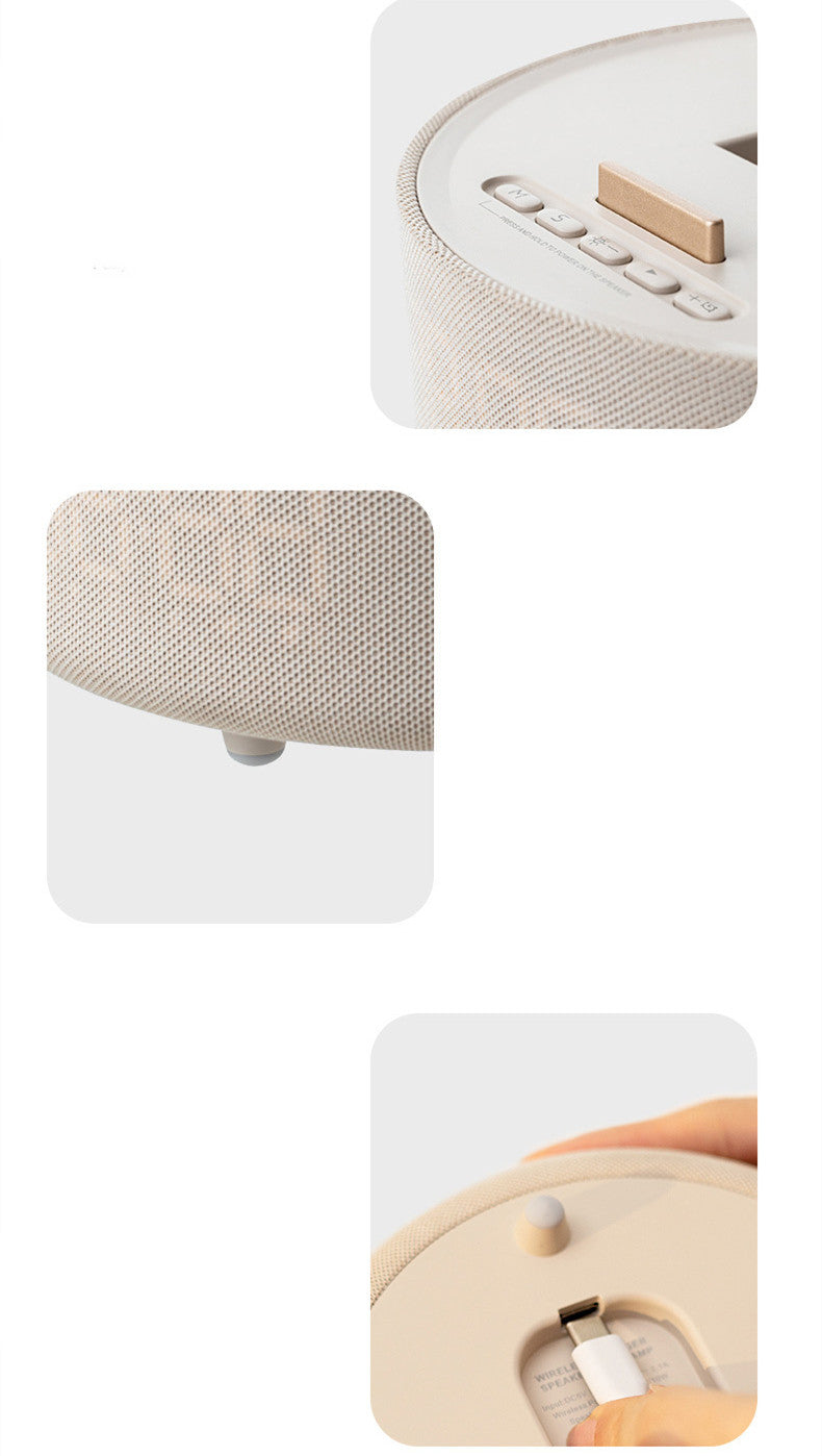 AYZEL™ Smart LED Mirror Wireless Charger & Bluetooth Speaker Clock