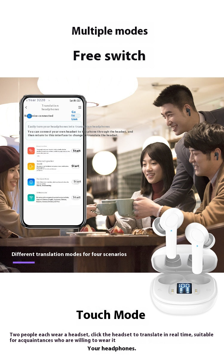 AI Translator Earbuds