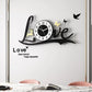 AYZEL™ 3D Love Acrylic Wall Clock