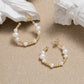 AYZEL™ S925 Sterling Silver Round Bead Earrings – Natural & Elegant