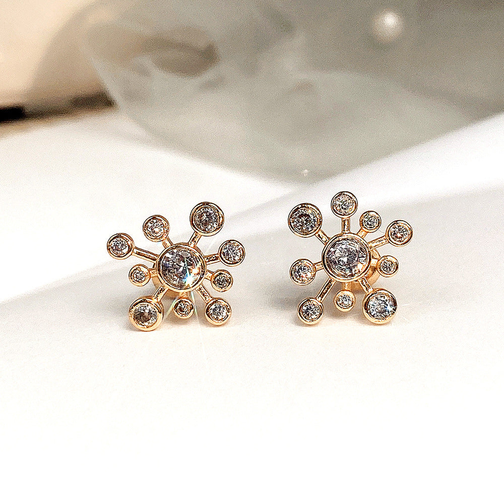 AYZEL™ Simple Geometric Circle Earrings