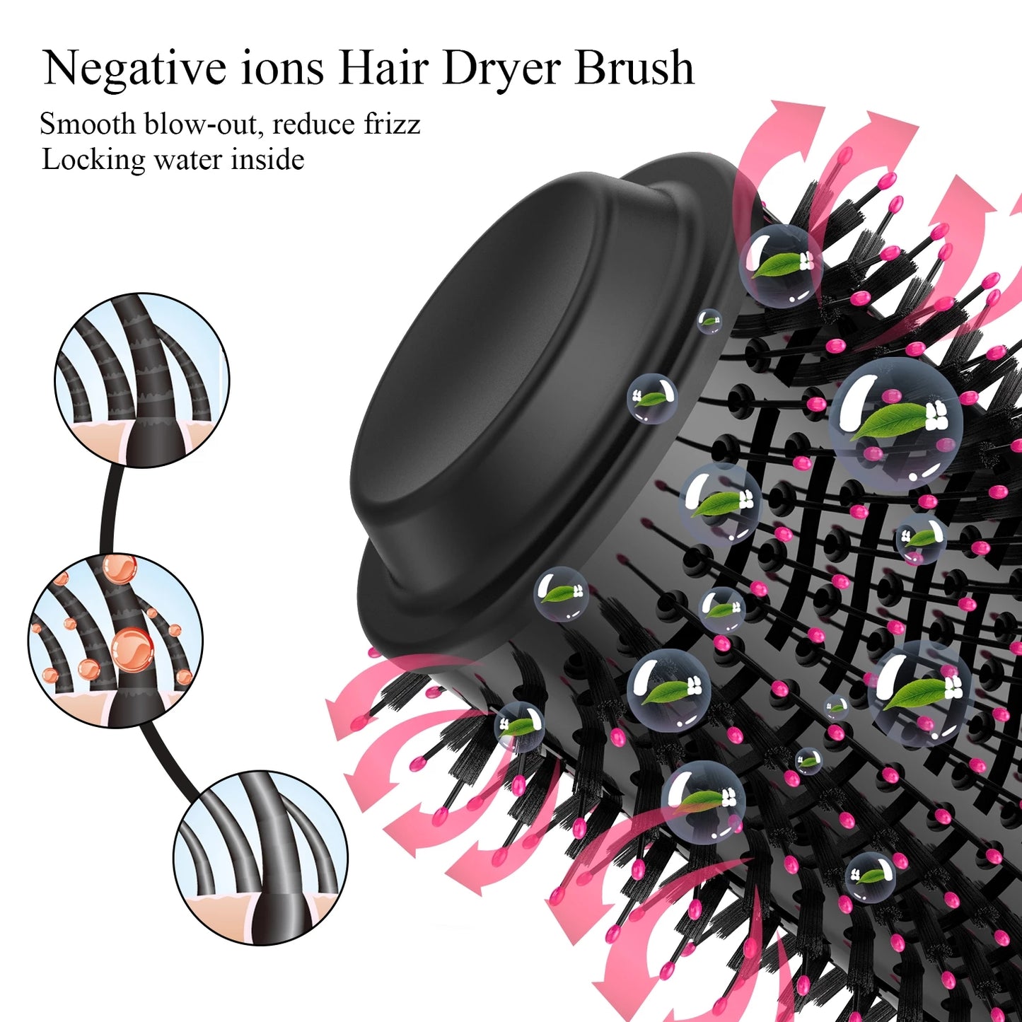 AYZEL™ SalonEase One Step Hair Dryer Brush