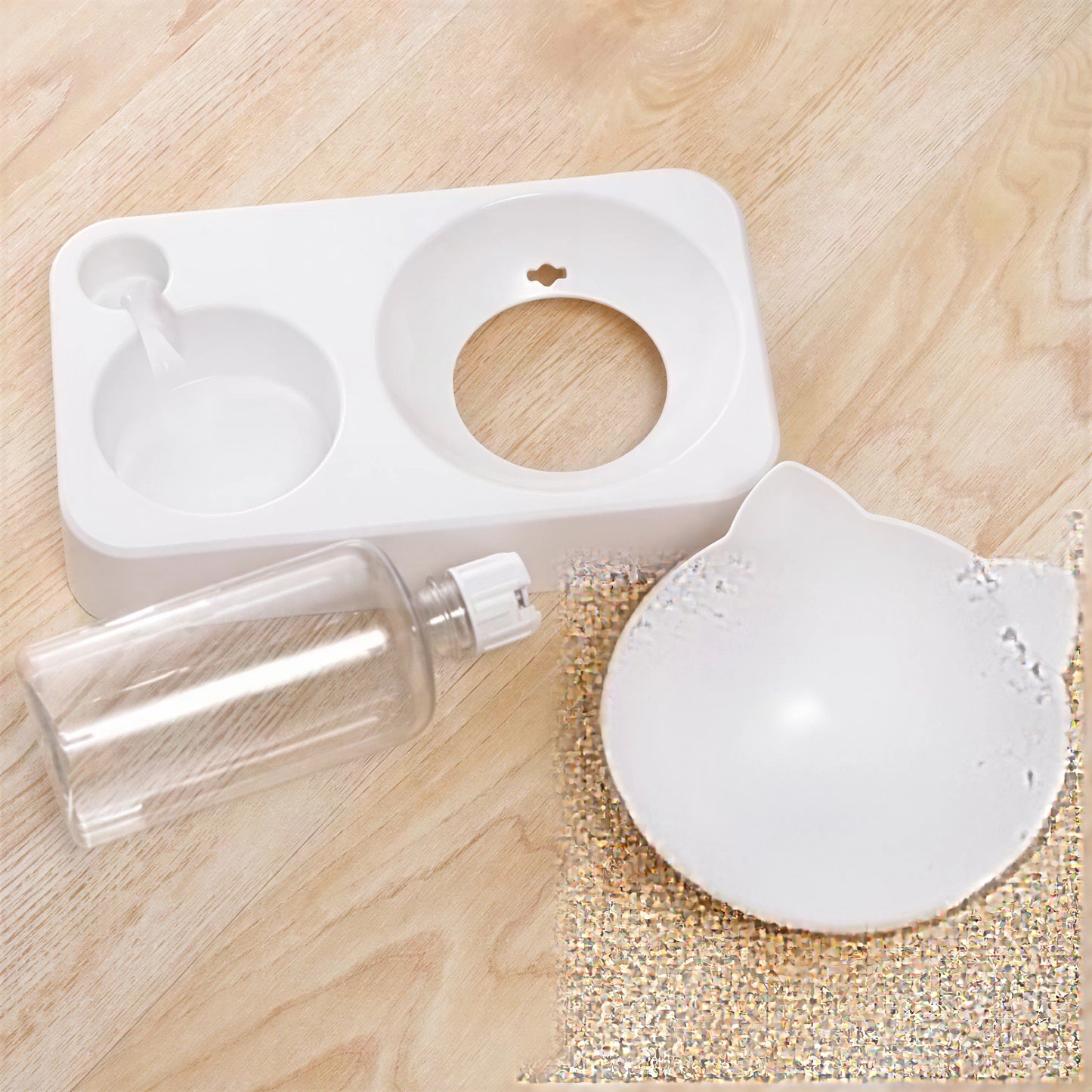 AYZEL™ Double Bowl Automatic Drinking Bowl
