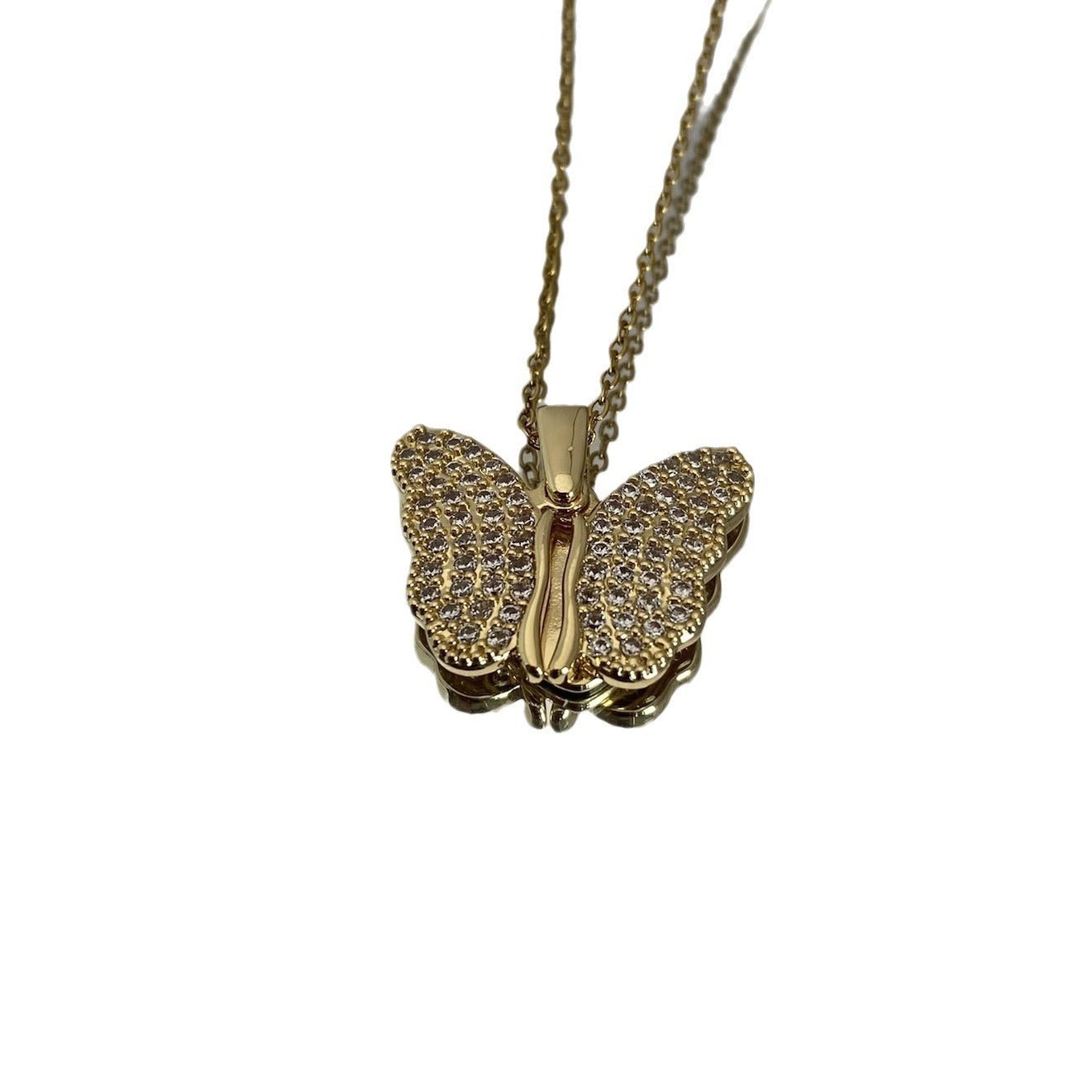 AYZEL™ Fashion Butterfly Titanium Steel Clavicle Necklace for Women