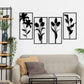 AYZEL™ Bloom Luxe 3D Acrylic Wall Art (4-Piece Set)