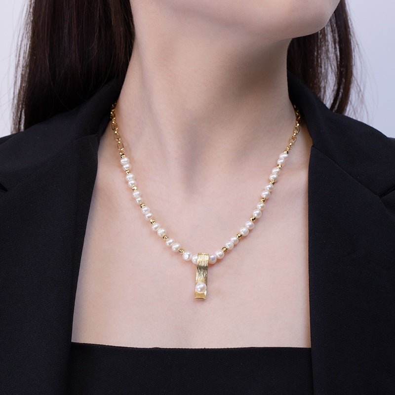 AYZEL™ Pearl Pendant Necklace for Women