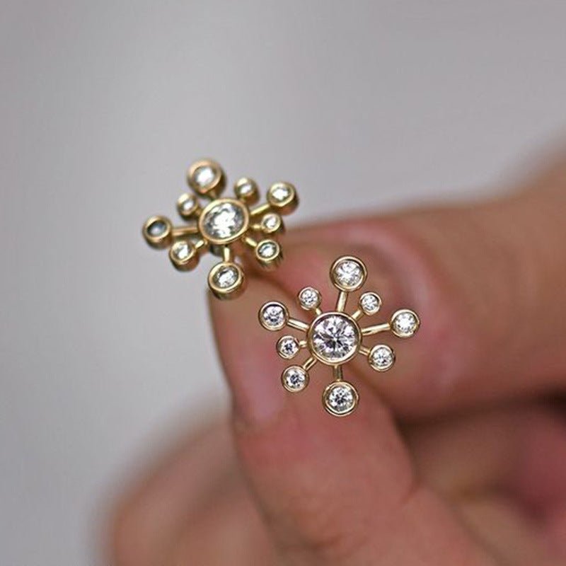 AYZEL™ Simple Geometric Circle Earrings