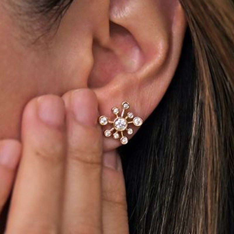 AYZEL™ Simple Geometric Circle Earrings