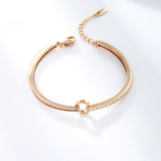 AYZEL™ Women’s Alloy Fashion Stitching Bracelet with Unique Design